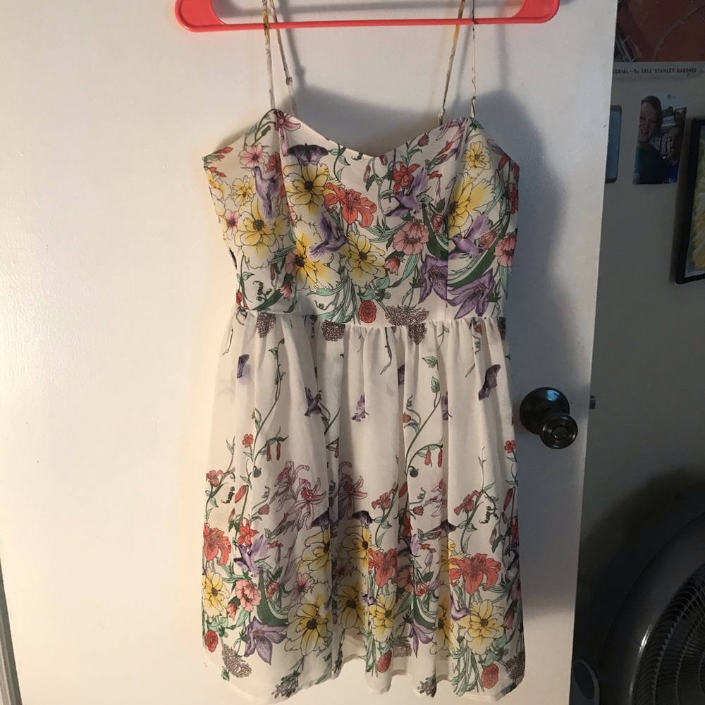 Small floral summer dress